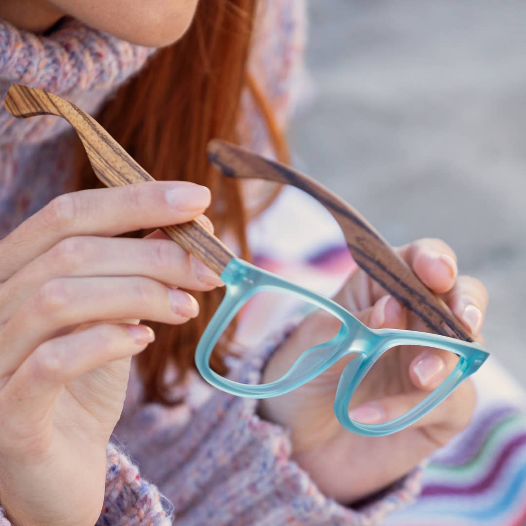 Seaglass Blue Light Readers - Blue Planet Eco-Eyewear