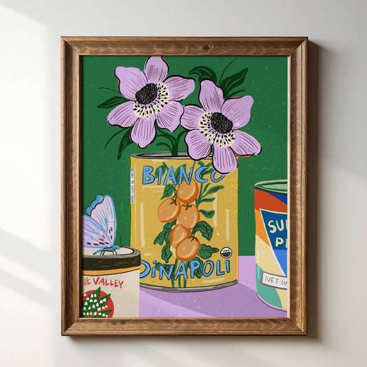 Still Life With Cans 8x10 Giclée Art Print - Tara Reed
