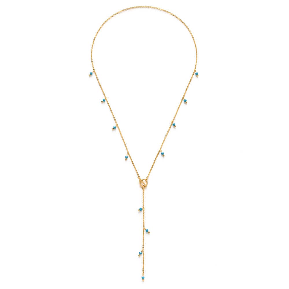 Beaded Lariat Necklace - Amano Studio