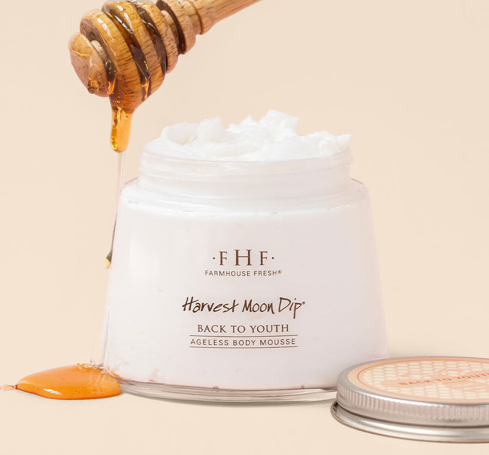 Harvest Moon Dip® Back To Youth Ageless Body Mousse - Farmhouse Fresh