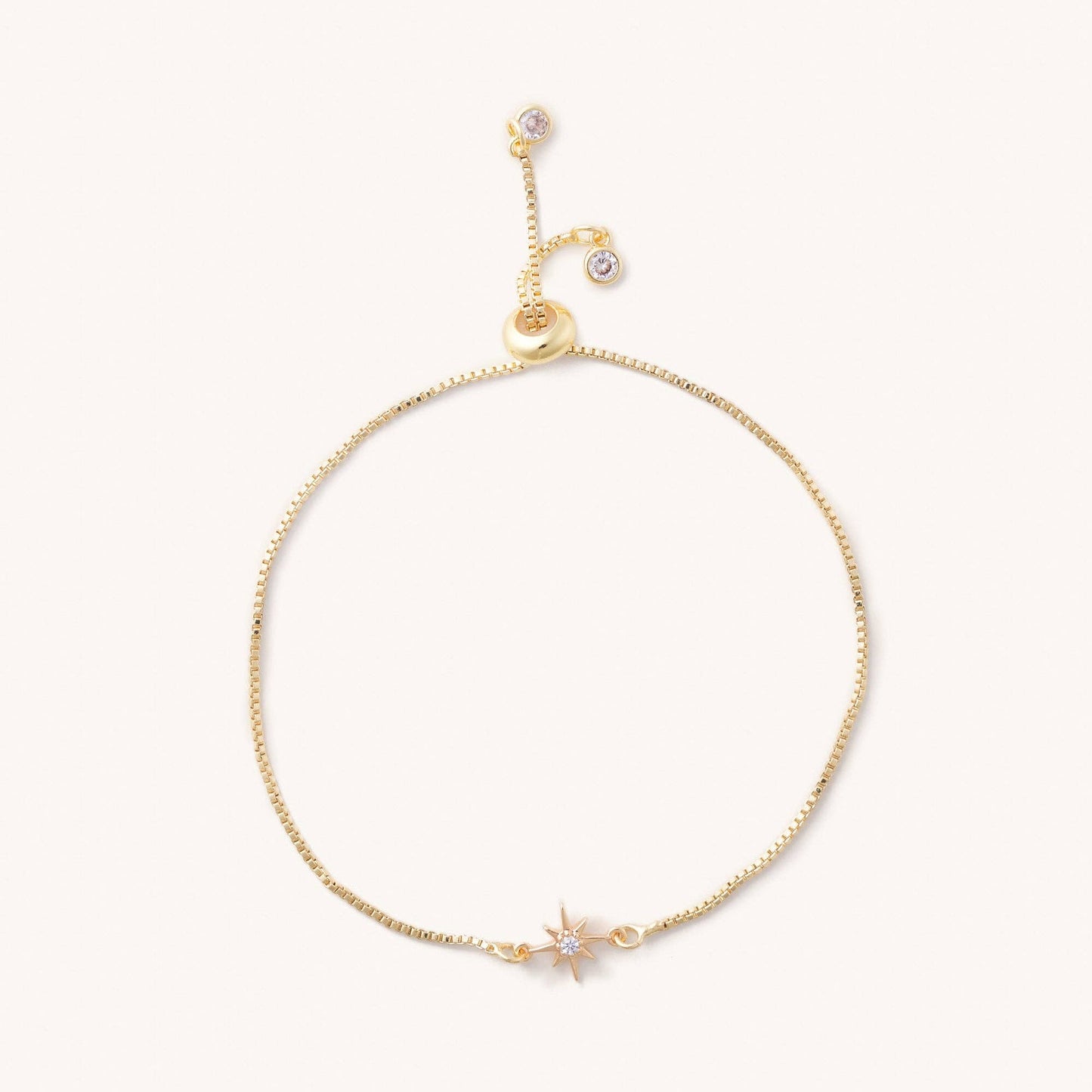 Chloe Gold Slider Bracelets - Waterproof