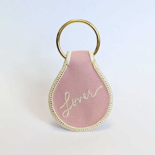 Swiftography: Lover Embroidered Key Tag