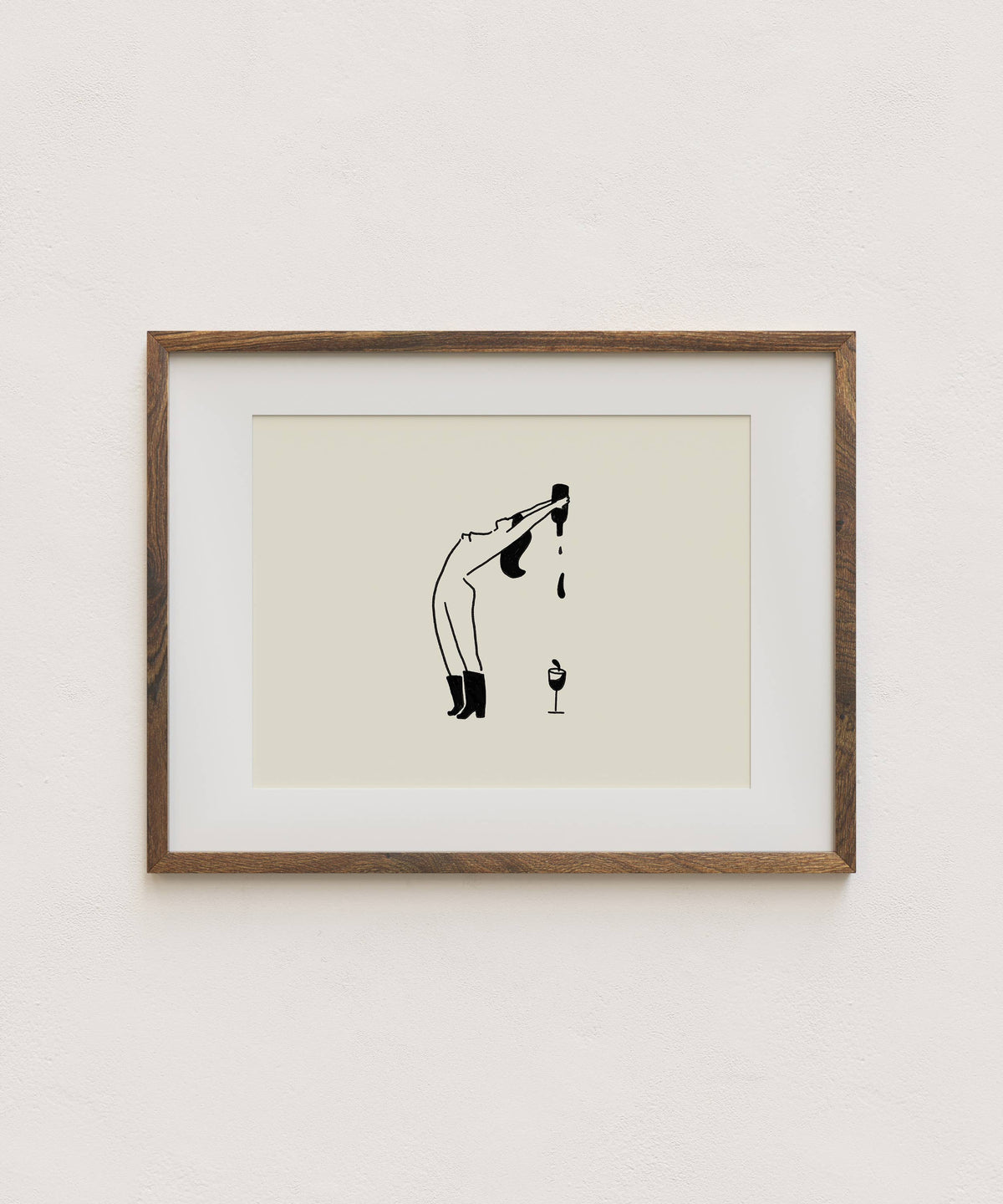 “Bottoms Up” Art Print - Tumbleweed Design Studios