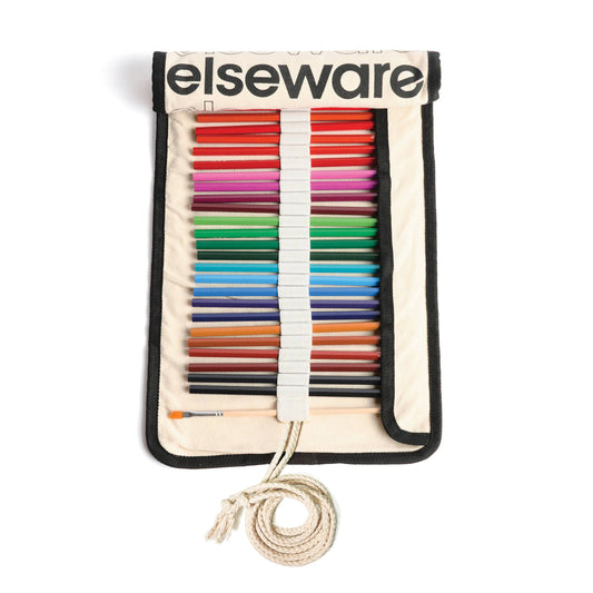 Watercolor Pencils - 36 Colors with Eco-Friendly Canvas Wrap