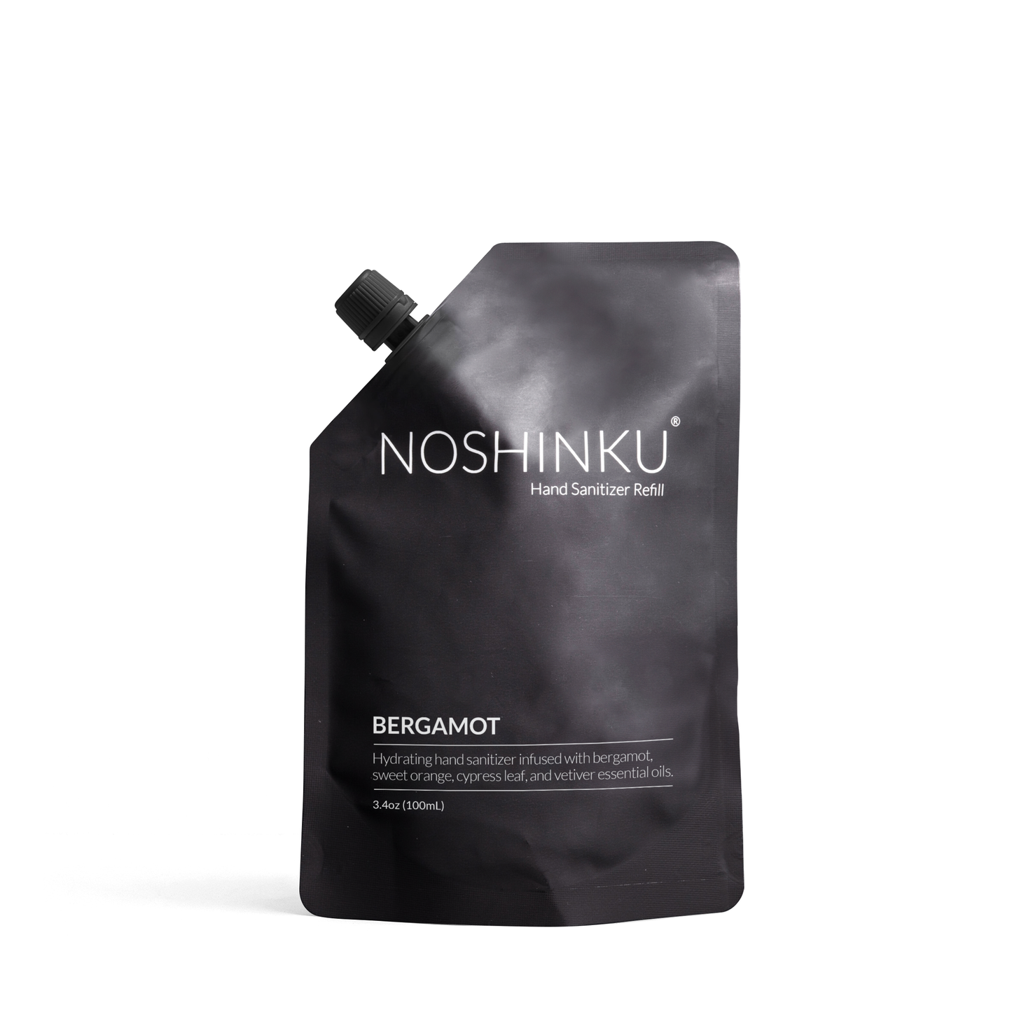 Bergamot - Cypress Nourishing Sanitizer Travel Refill Pouch - Noshinku