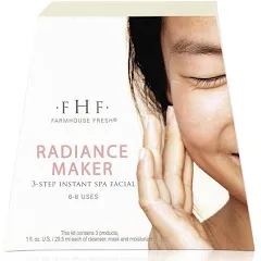 Radiance Maker 3-step Instant Spa Facial - Farmhouse Fresh