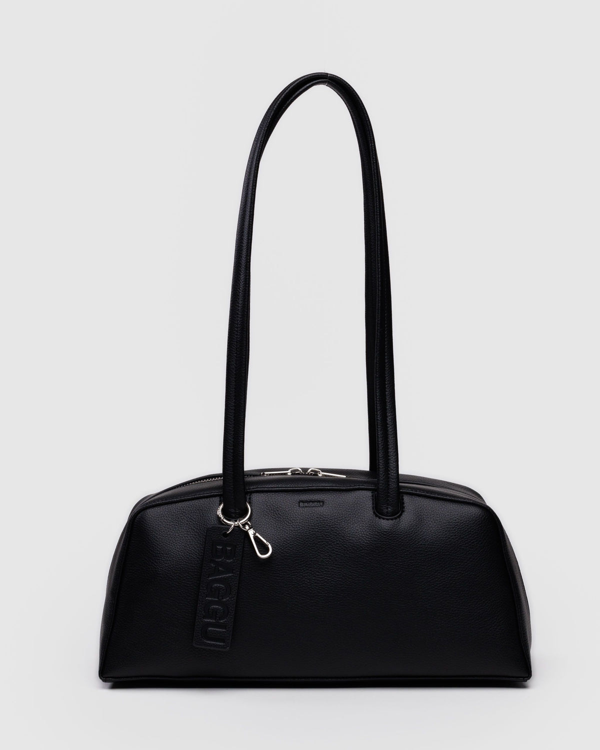 Recycled Leather Bowler Bag - Baggu