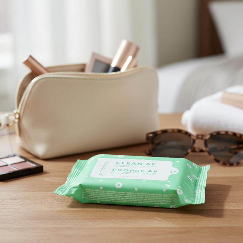 Clean AF - On-The-Go Refreshing Facial Cleansing Wipes - Patchology