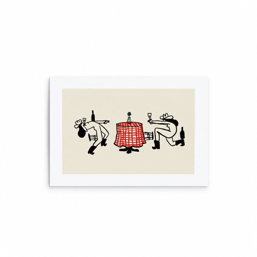 “The Duel” Art Print - Tumbleweed Design Studios