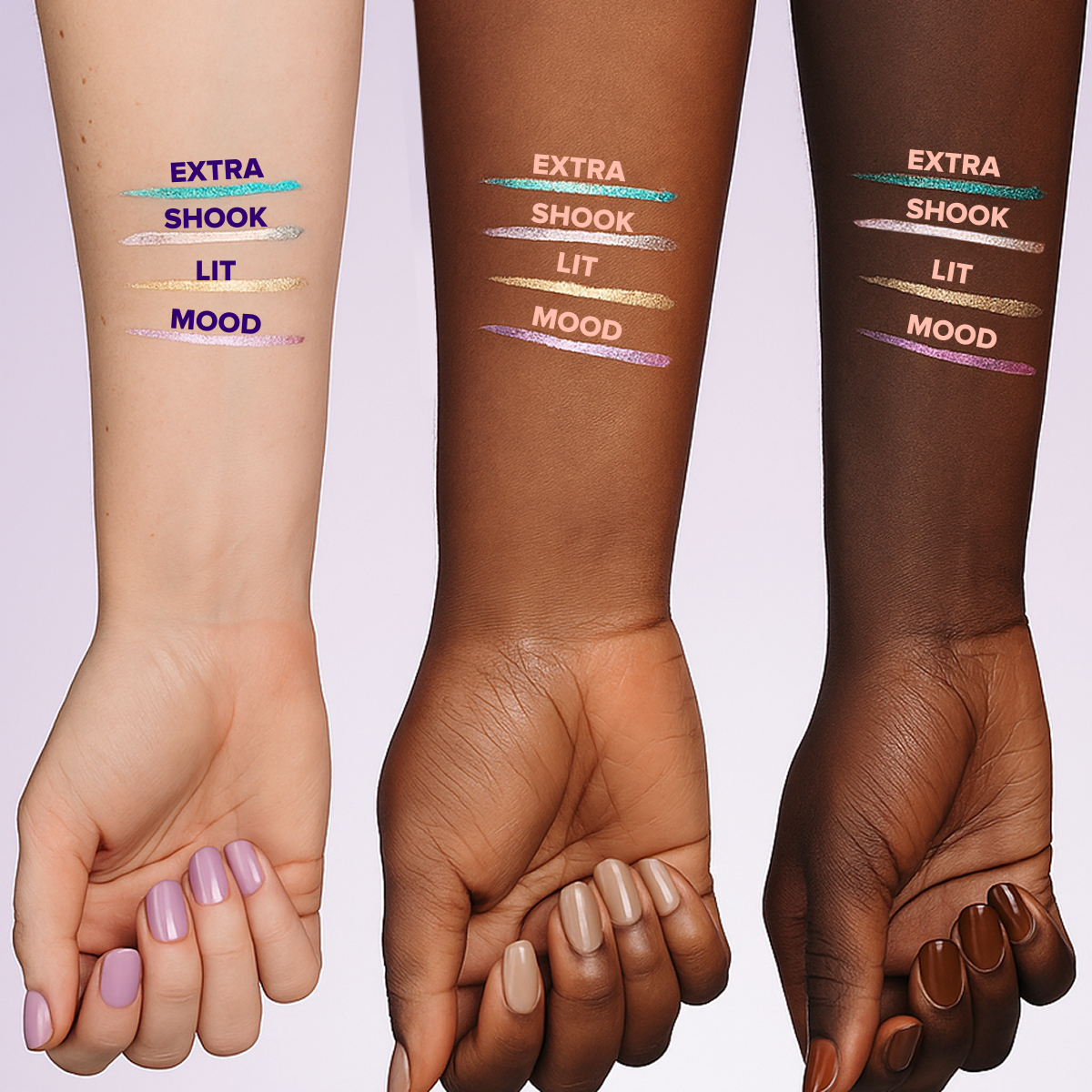 KiraKira | SHOOK-Silver | Glitter Freckles | GlitterEyeliner - Unicorn Snot