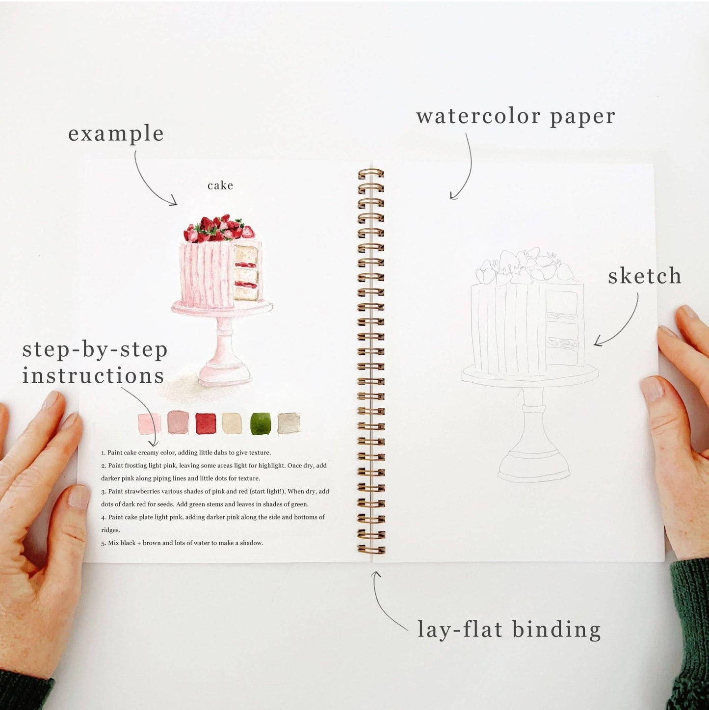 Baking Watercolor Workbook - emily lex studio