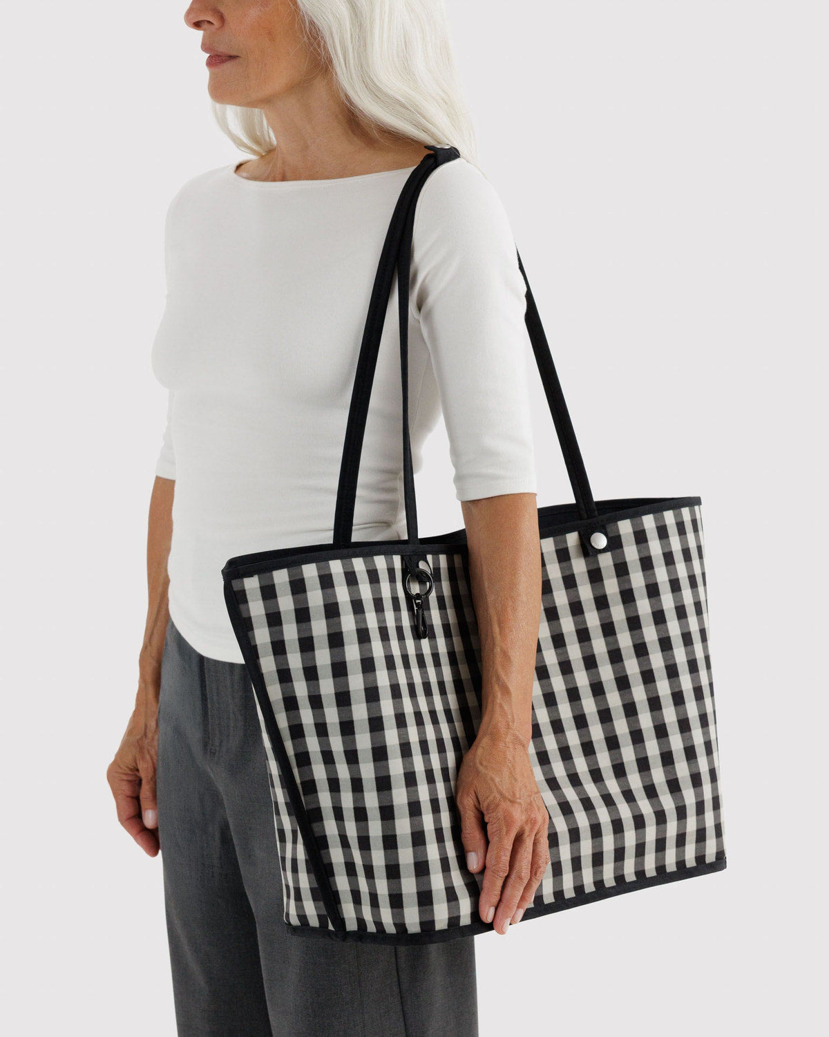 Large Nylon Reversible Tote - Baggu