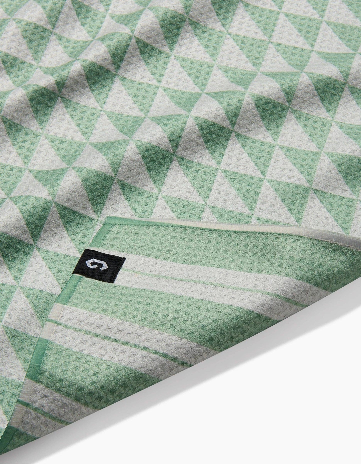 Pistachio Double Sided Tea Towel - Geometry