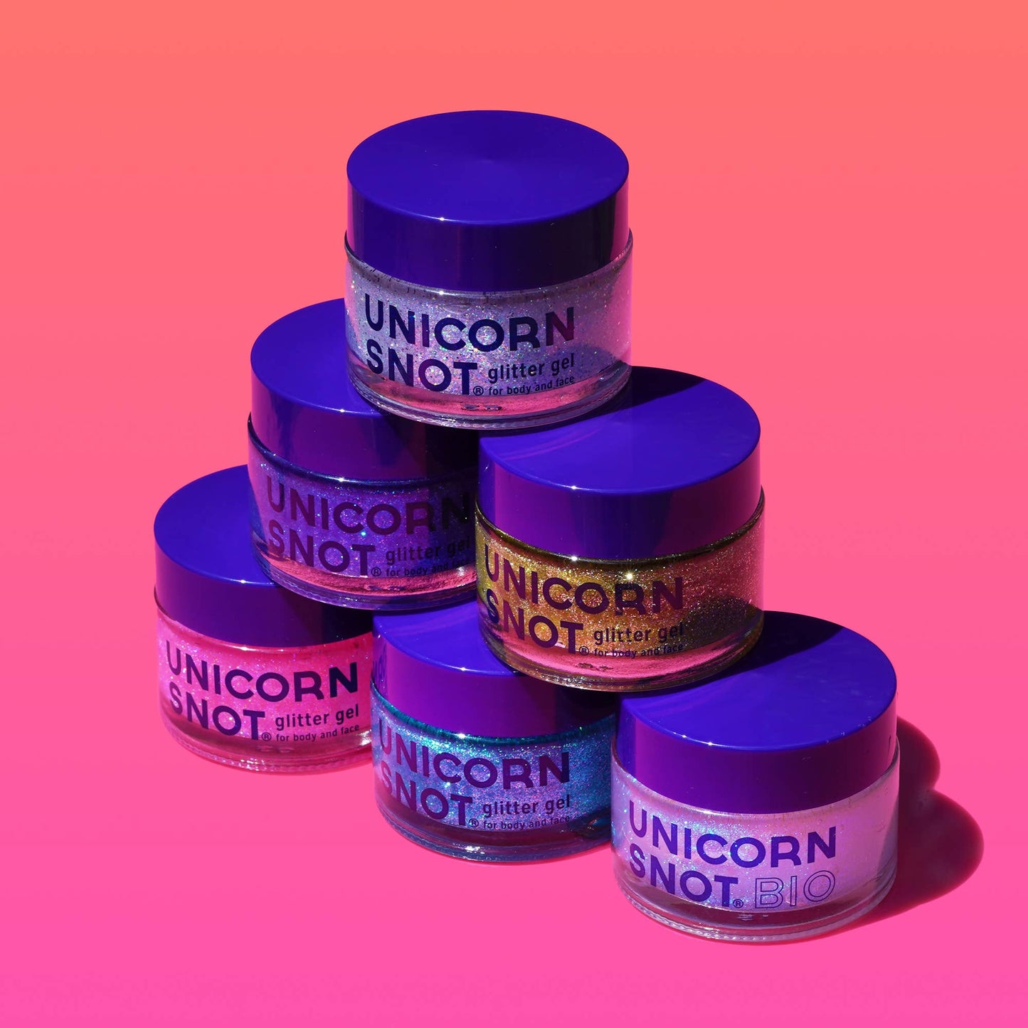 Original Glitter Gel | Disco-Silver | Body Glitter | Shimmer - Unicorn Snot