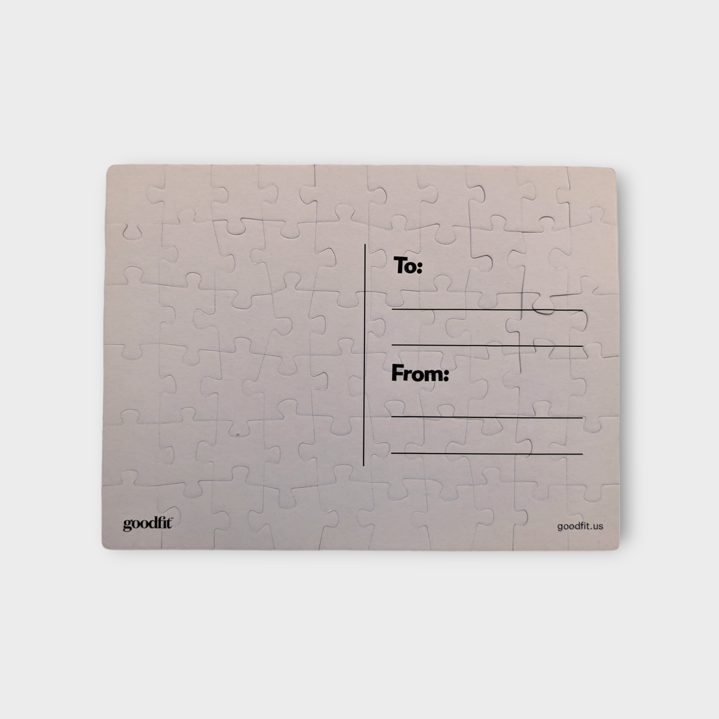 Postcard Puzzle - Thanks A Bunch - Goodfit Puzzles