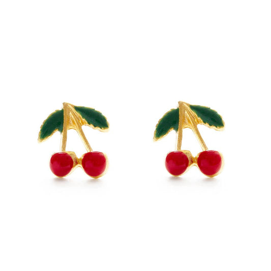 Cherry Stud Earrings - Amano Studio