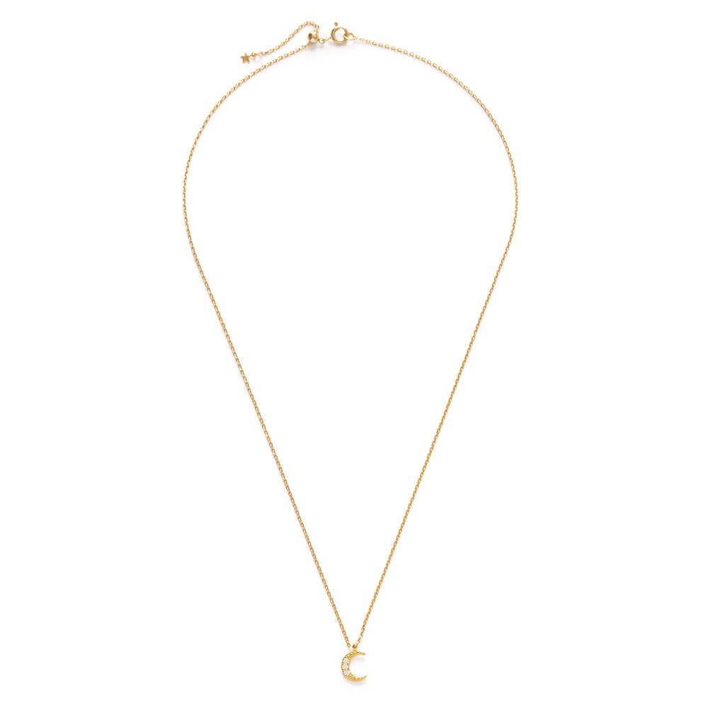Amano Studio - Crescent Moon Charm Necklace