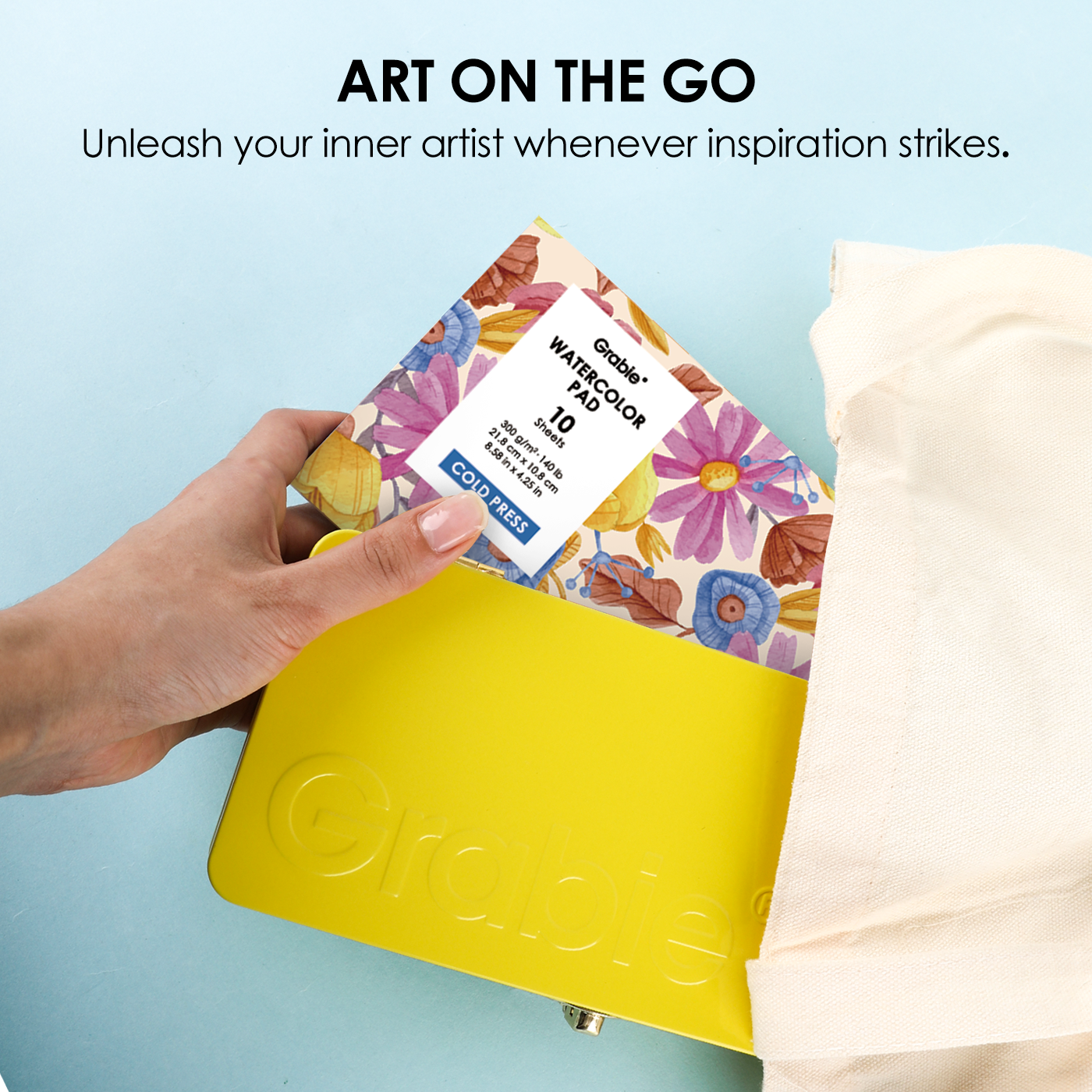 All-In-One Premium Watercolor Set of 50 - Grabie