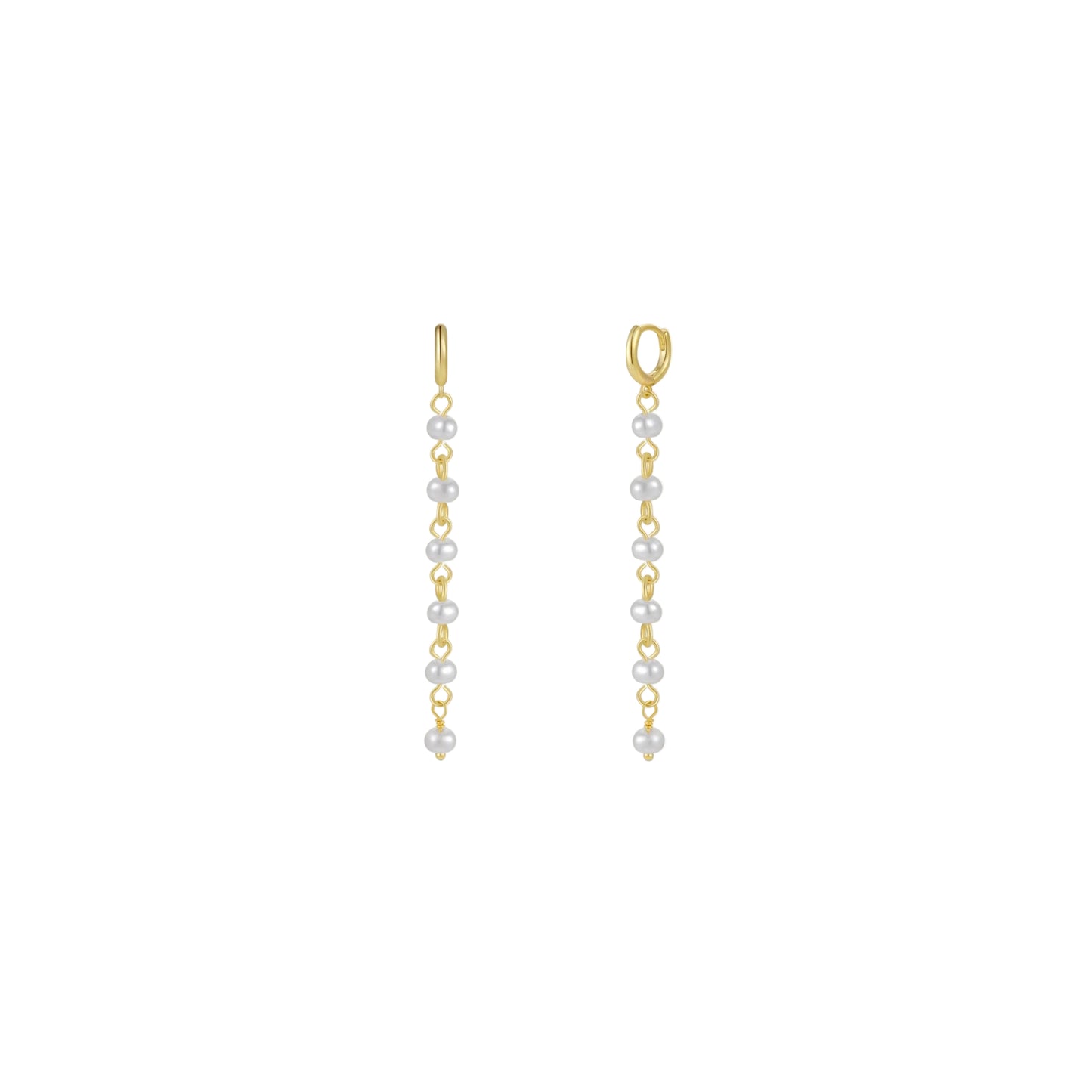 Multi Pearl Drop Earrings - JaxKelly