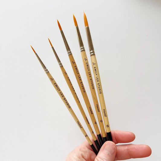 emily lex studio - Watercolor paintbrush