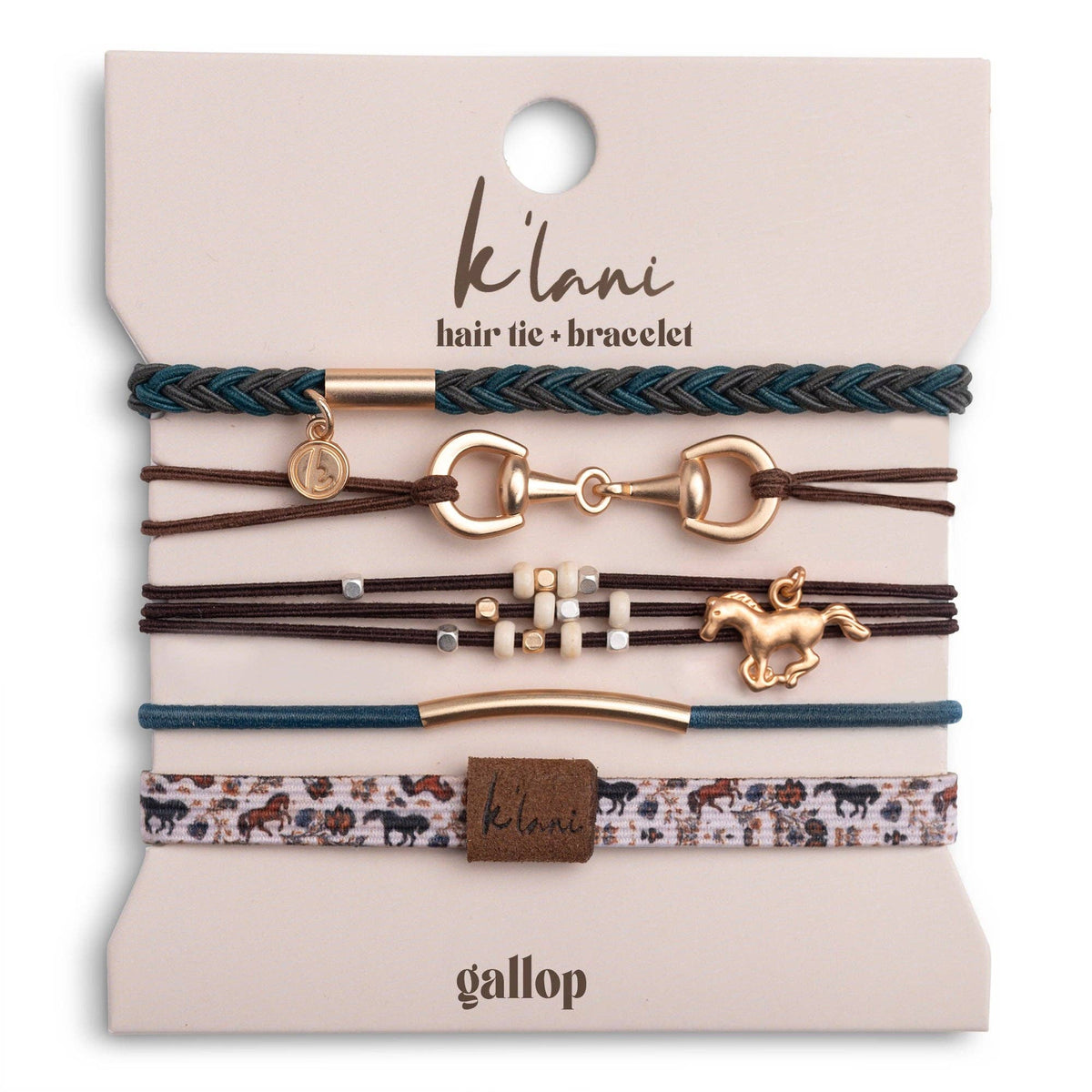 Gallop - Hair Tie Bracelet Set