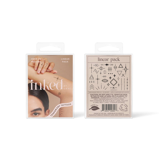 INKED by Dani - Linear Temporary Tattoo Pack