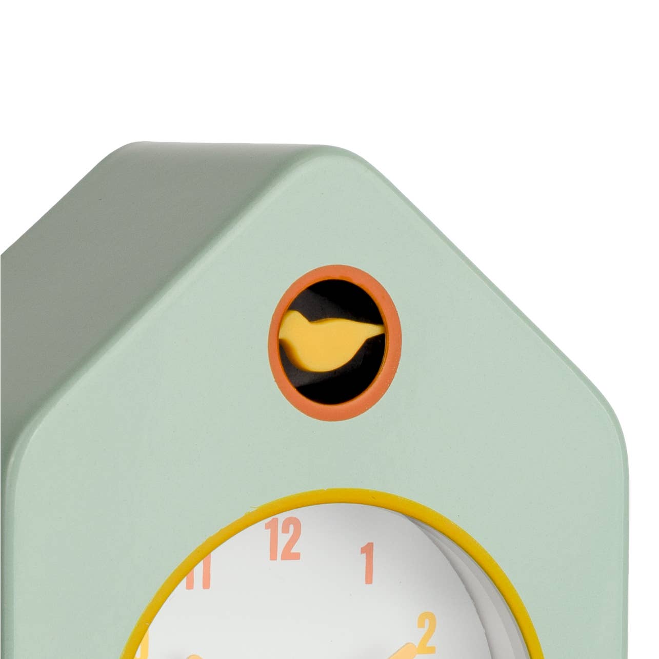 Green Mini House Alarm Clock