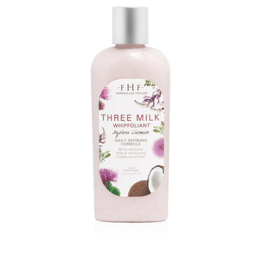 Three Milk Whipfoliant Ageless Cleanser