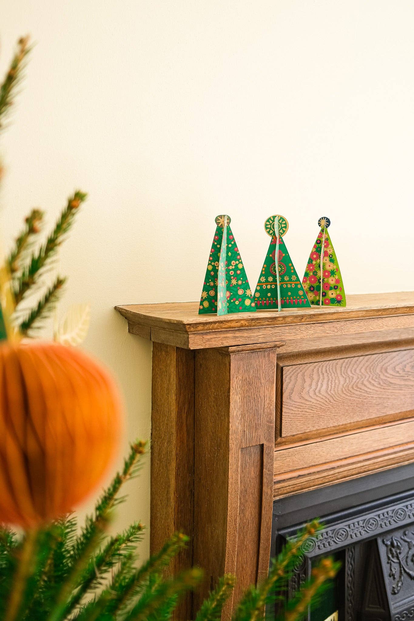 Patterned Tree Greeting Card - East End Press