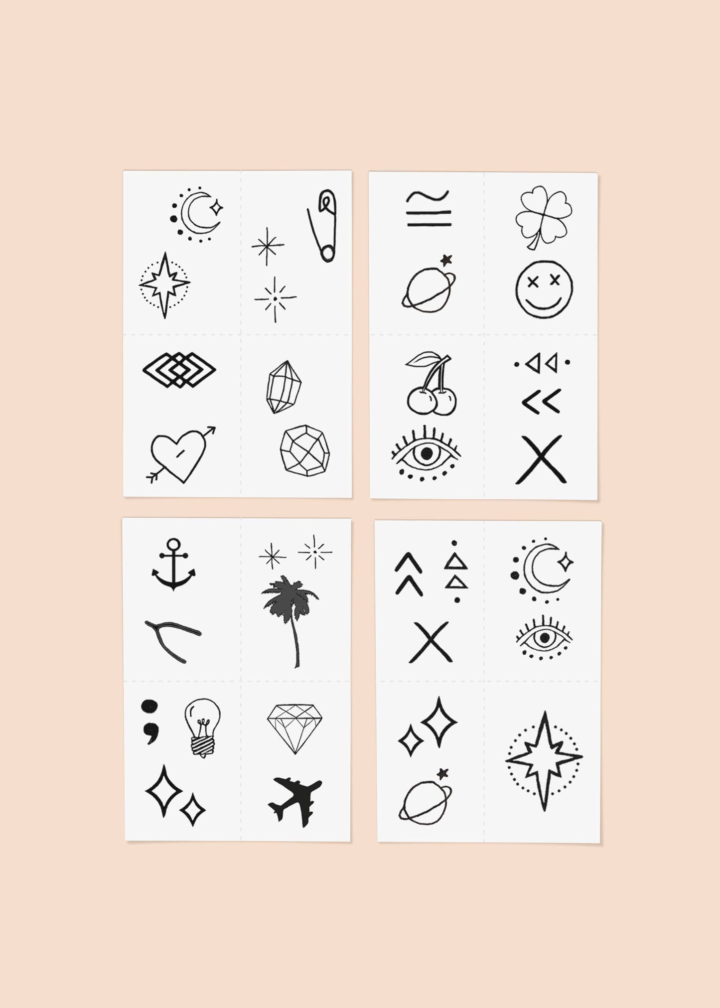 INKED by Dani - Lil' Tats Temporary Tattoo Pack
