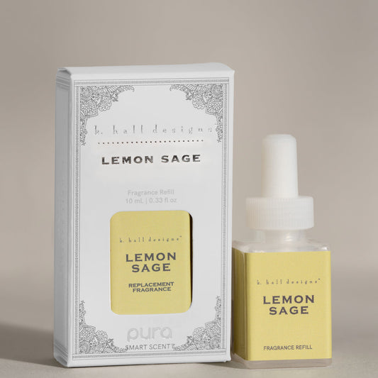 Lemon Sage Smart Vial (K. Hall Designs) - pura