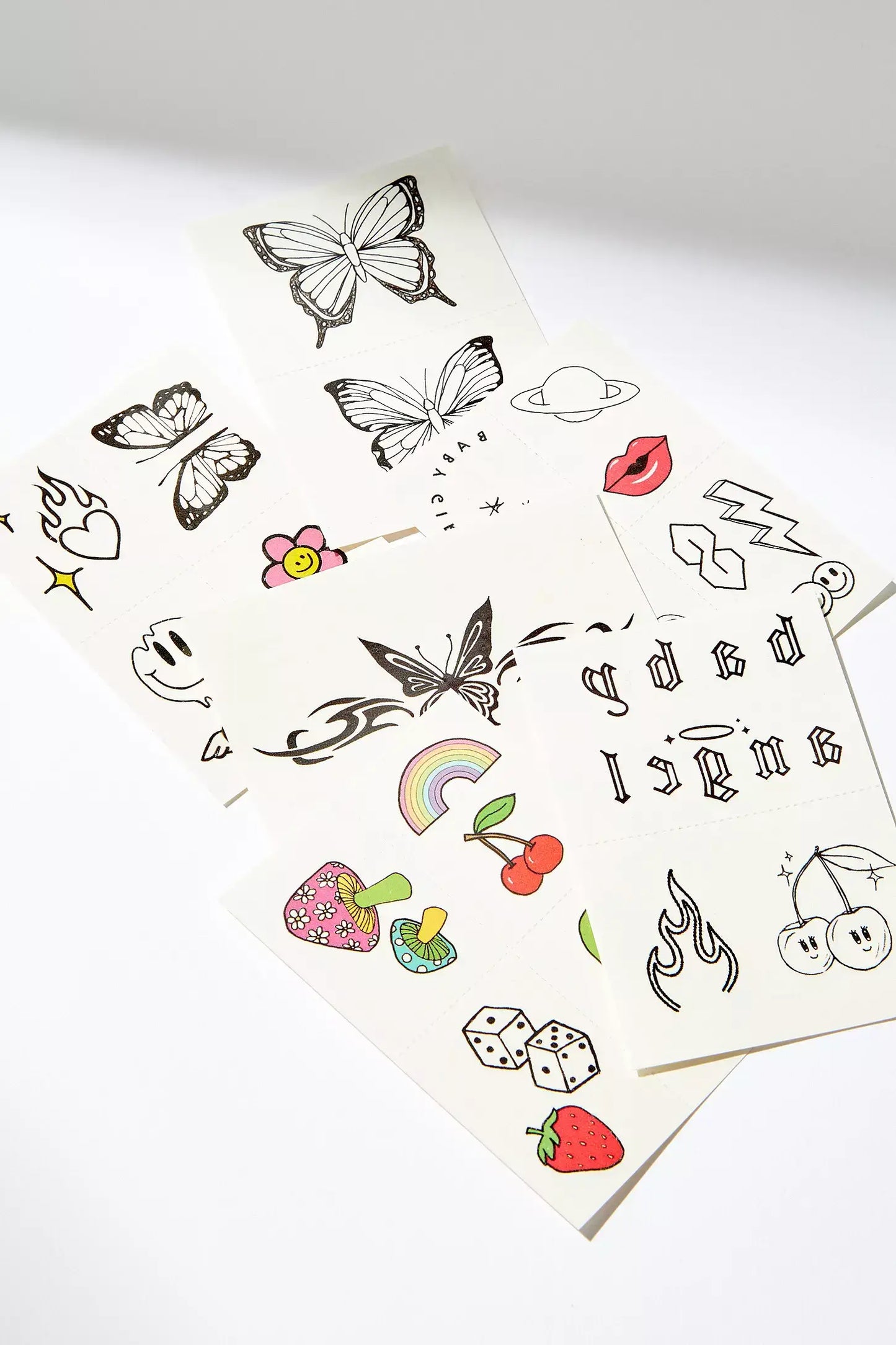 Y2K Nostalgia Temporary Tattoo Pack - INKED by Dani
