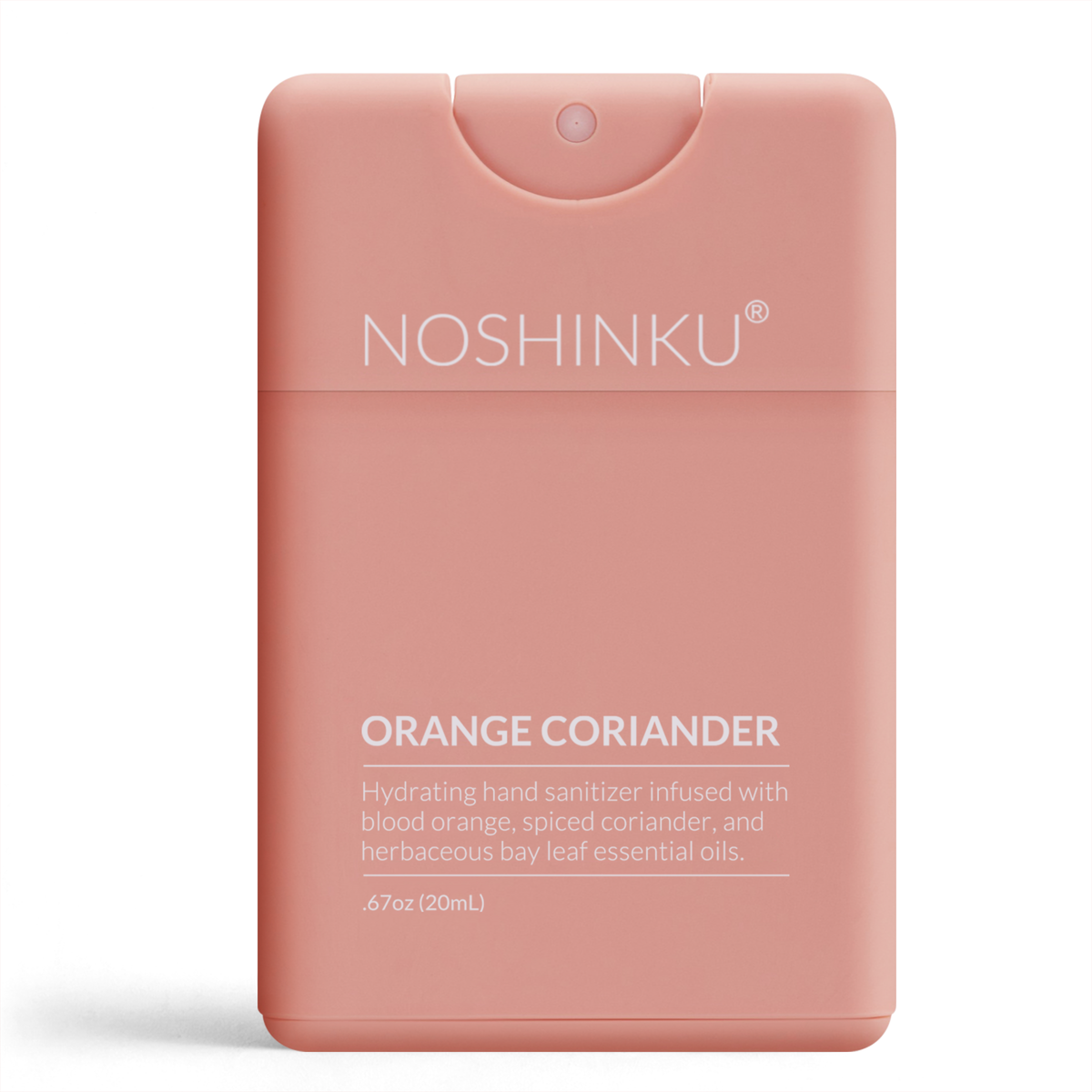 Refillable Orange Coriander Moisturizing Hand Sanitizer - Noshinku