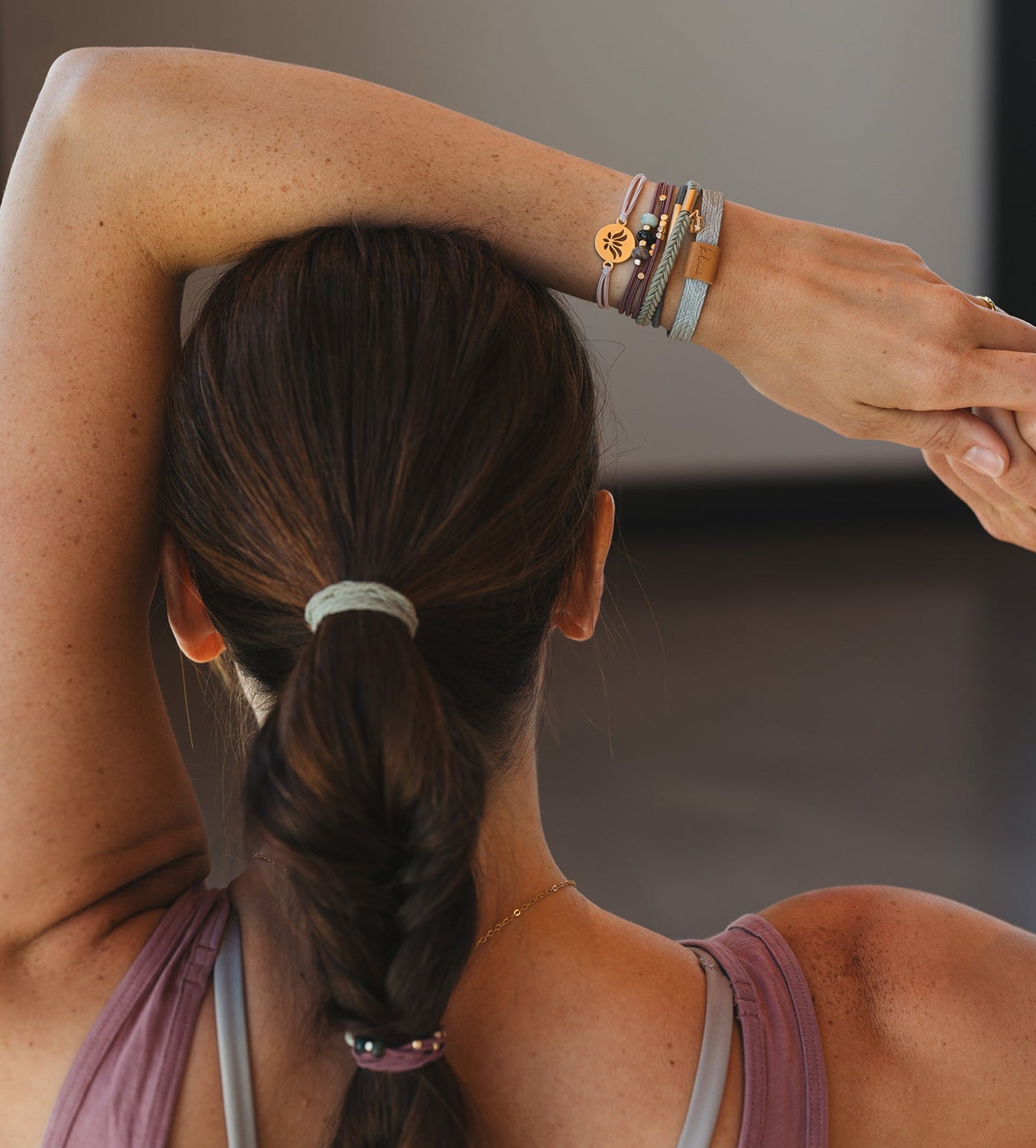 Hair Tie Bracelets - Breathe