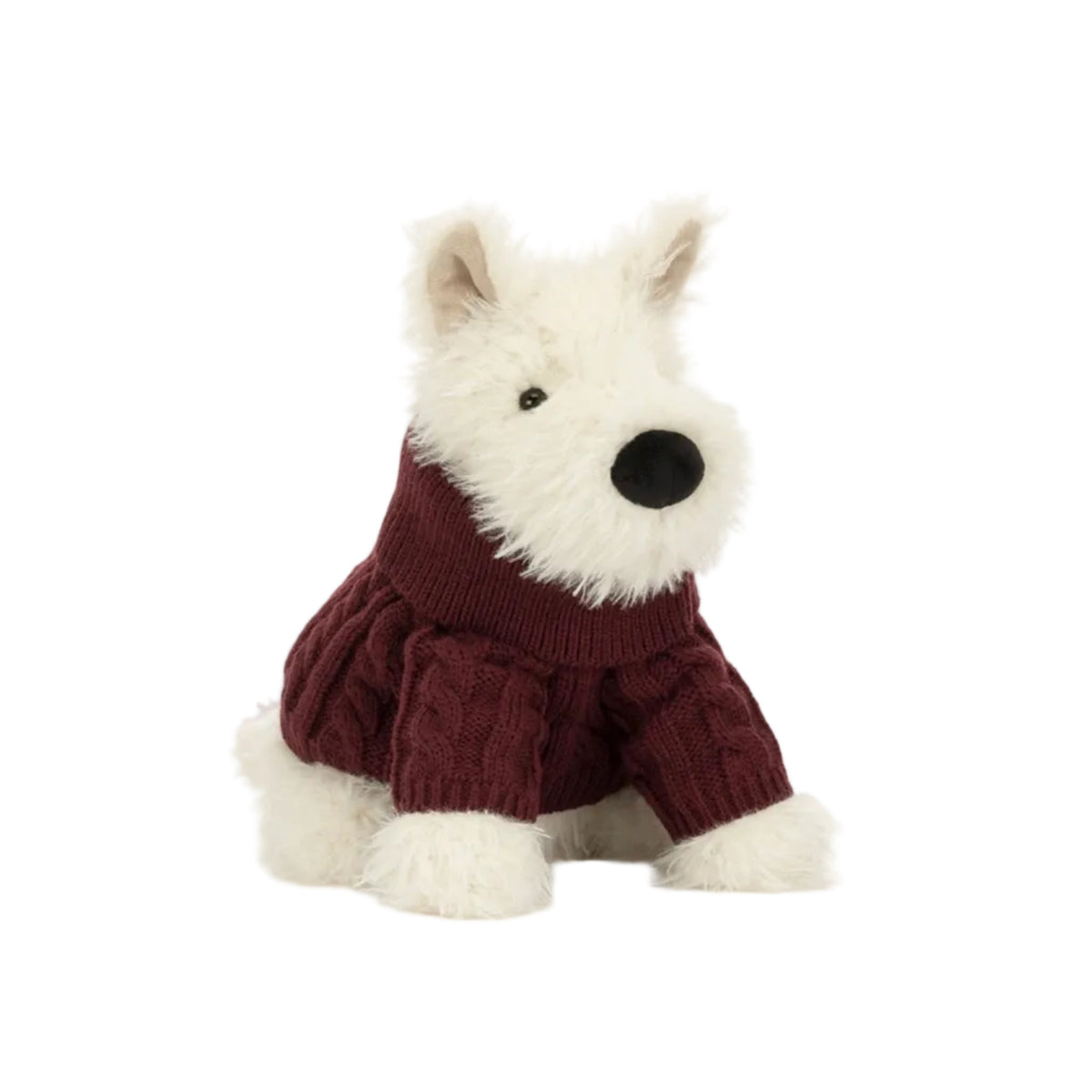 Munro Scottie Dog 'Winter Jumper' - JELLYCAT