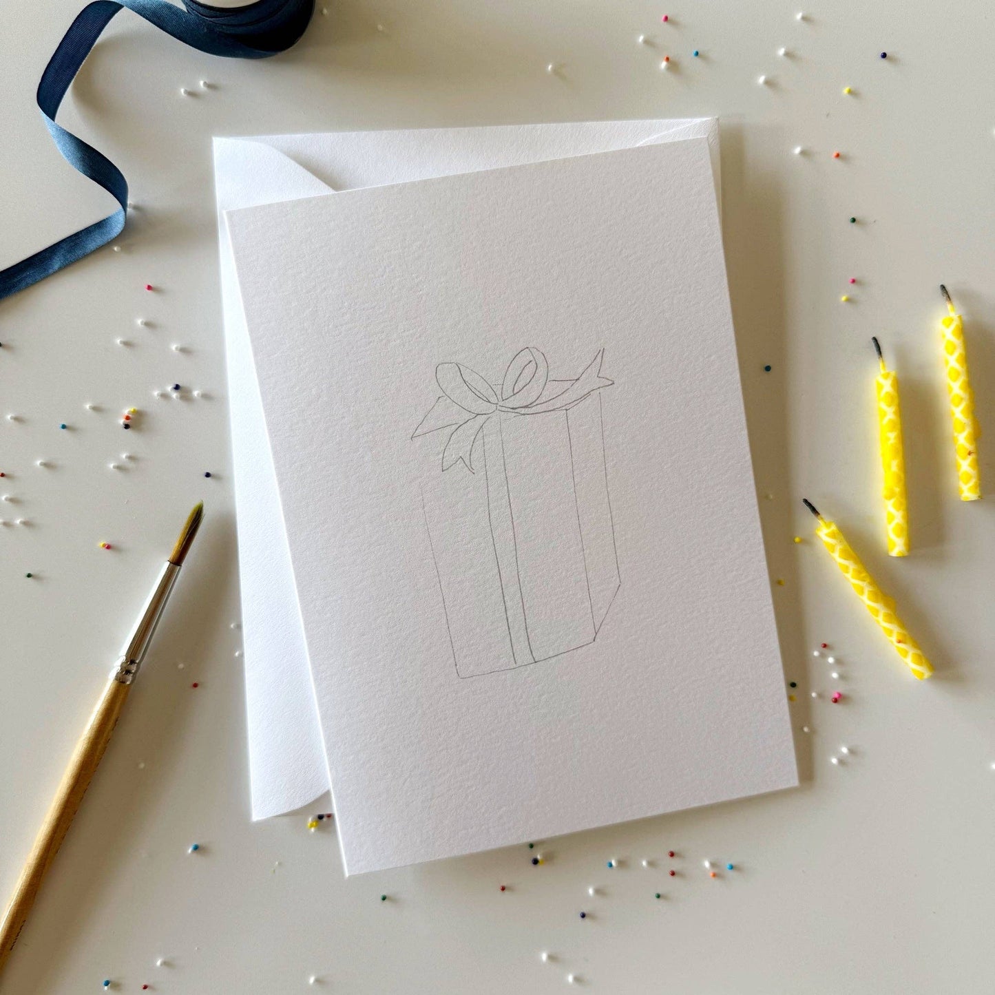 Celebrate Paintable Notecards - emily lex studio