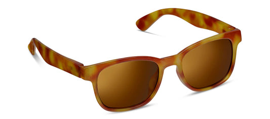 18th Hole Polarized Sunglasses - Amber Tortoise