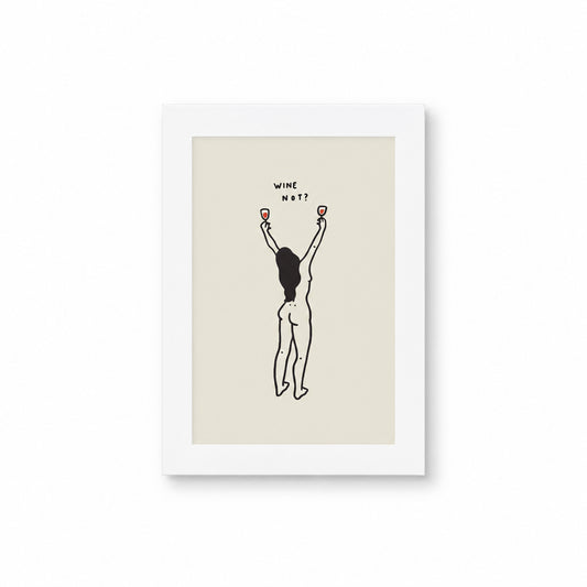 “Wine Not?” Art Print - Tumbleweed Design Studios