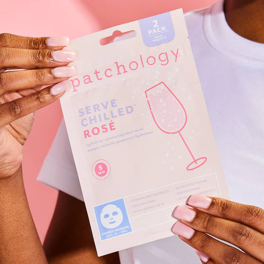 Serve Chilled Rose Sheet Mask 2 Pack