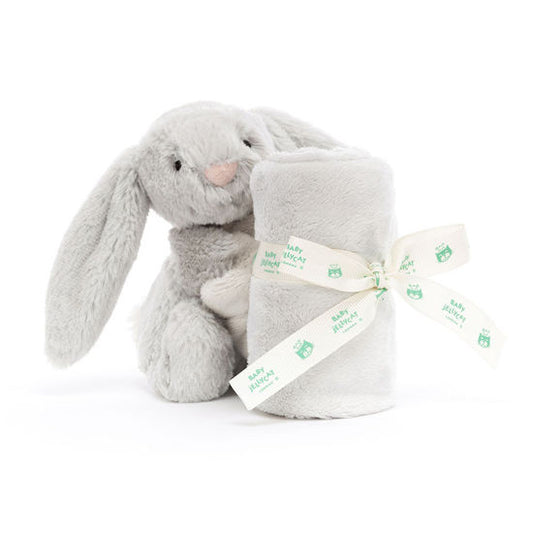 Bashful Grey Bunny Soother - JELLYCAT