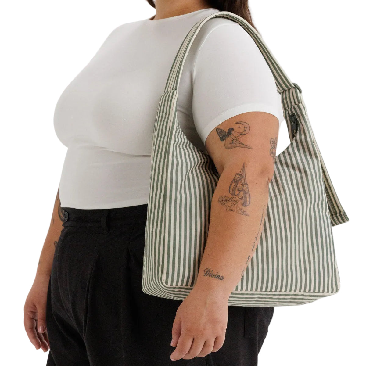 Nylon Shoulder Bag - Baggu