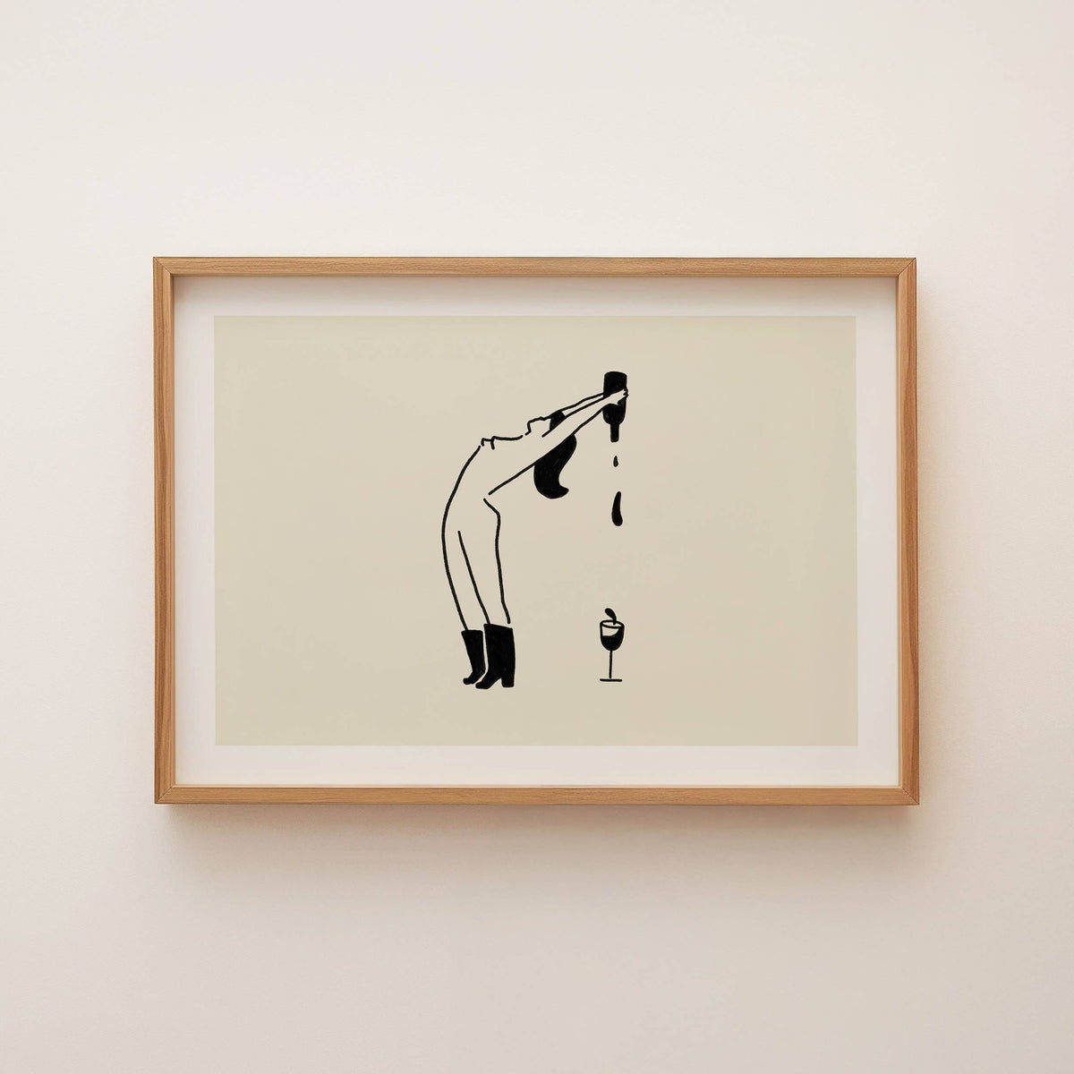 “Bottoms Up” Art Print - Tumbleweed Design Studios