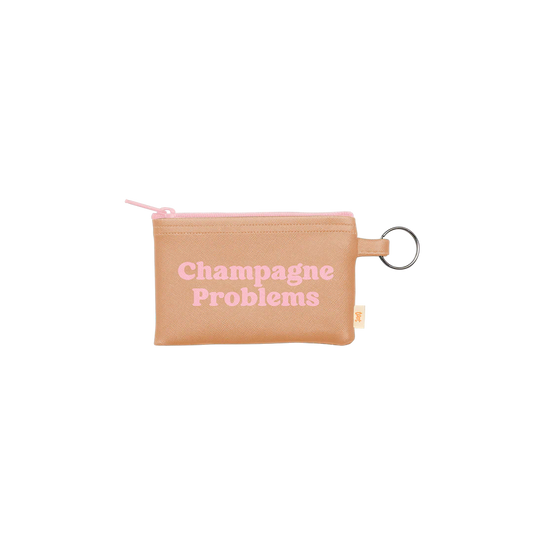 Champagne Problems - Penny Key Ring