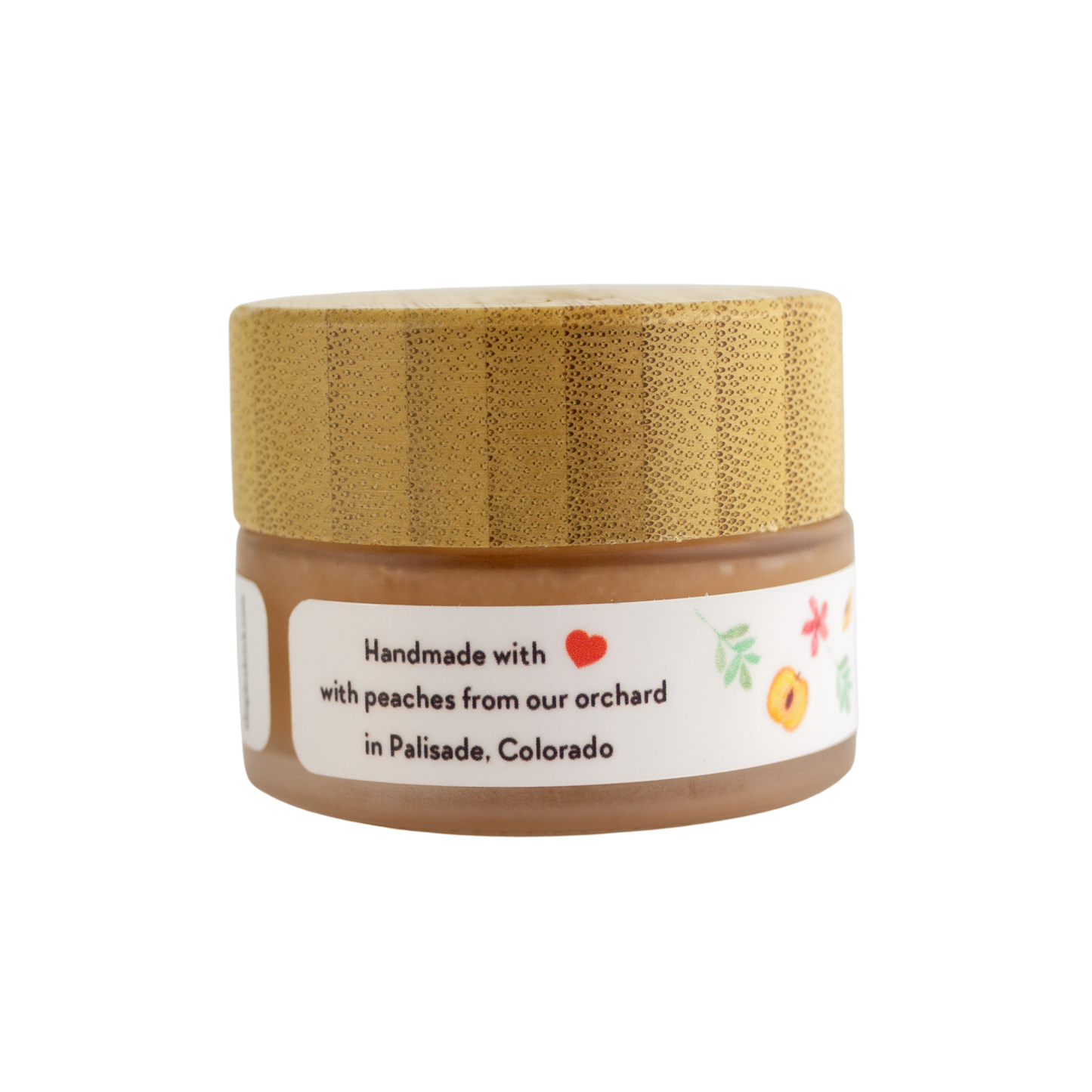 Peach Lip Scrub - Made with real peaches - Eco friendly