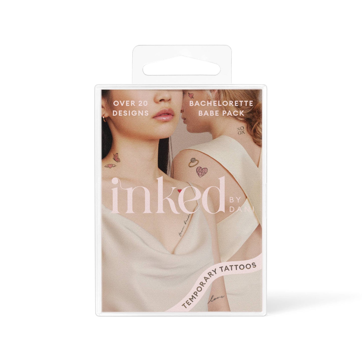 INKED by Dani - Bachelorette Babe Temporary Tattoo Pack