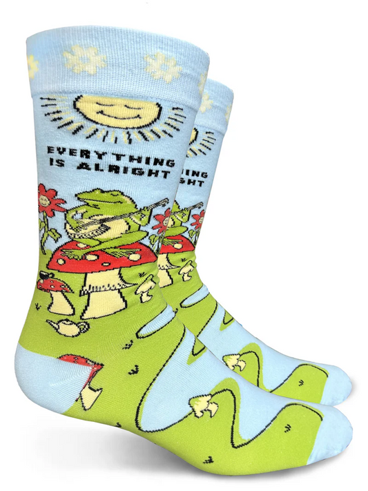 Everything is Alright Men’s Crew Socks