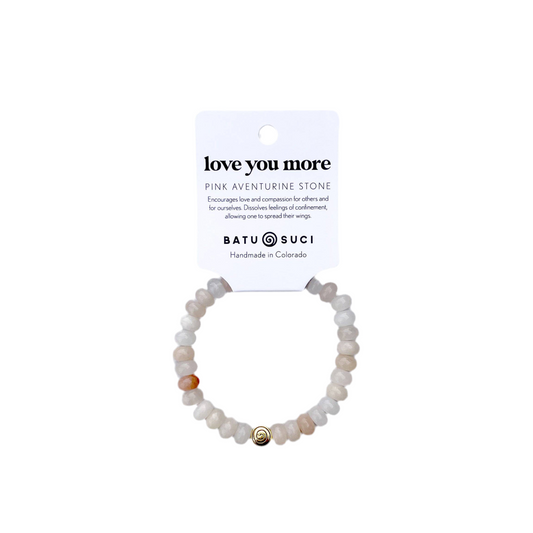 Love You More Rondelle Bracelet