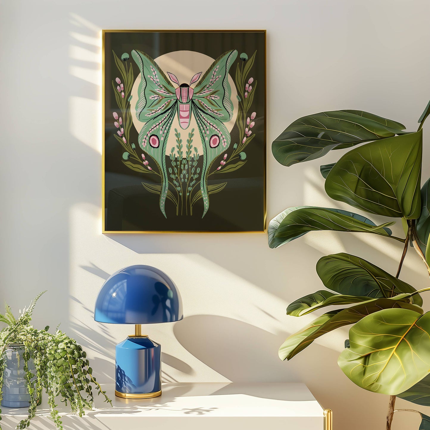 Luna Moth 8x10 Giclée Art Print - Tara Reed