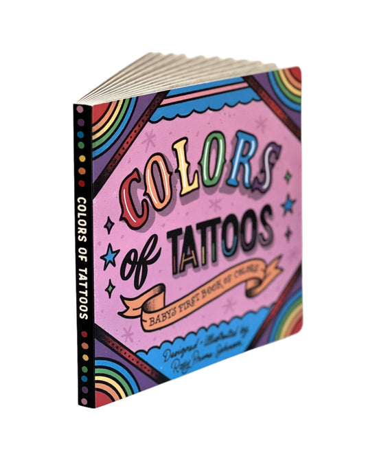 Colors of Tattoos - Kids Cool Board Book of Colors Hard Cove