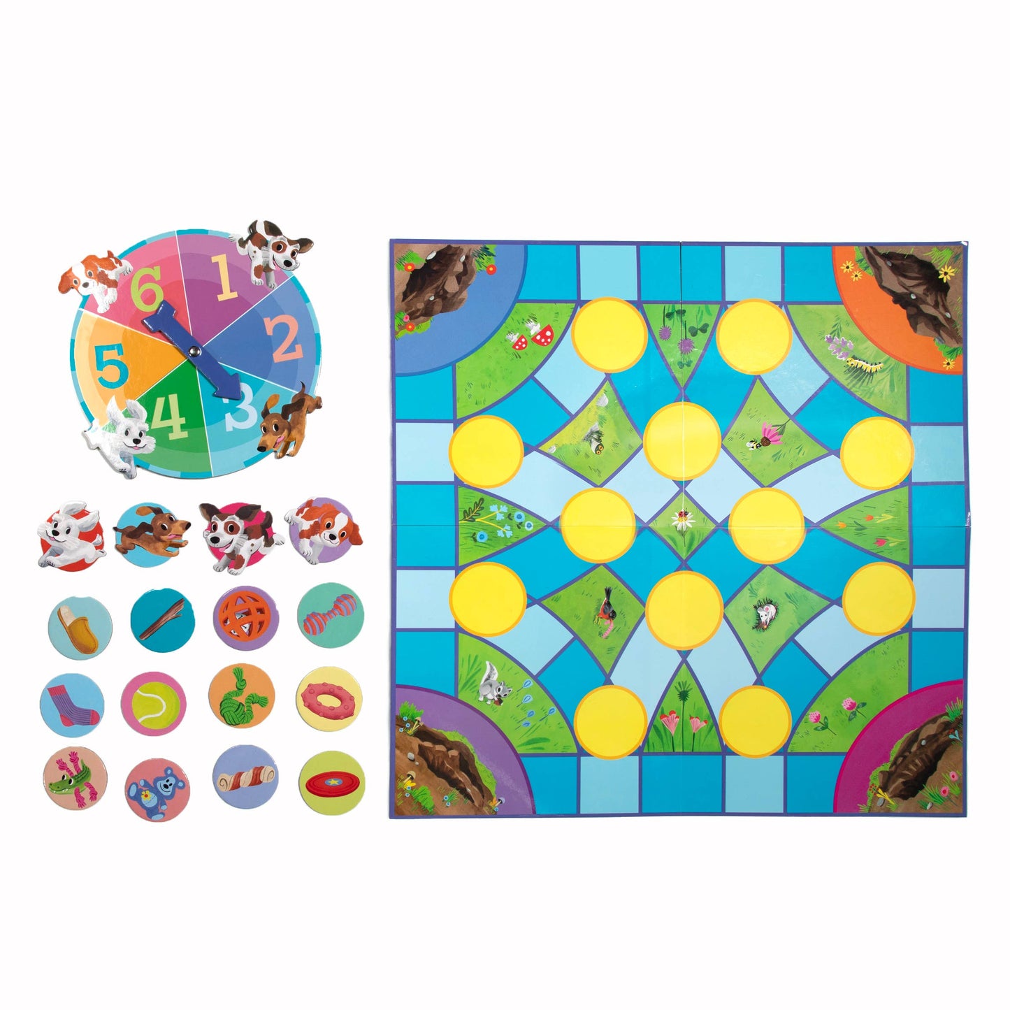 Puppy Fuffle Shaped Board Game - eeBoo